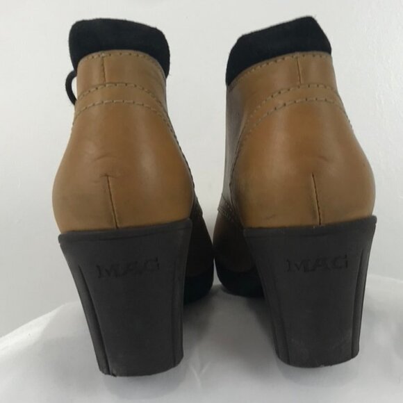 Mag wedge heeled ankle boots - Picture 4 of 5